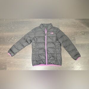 The North Face Purple and Black Jacket Size 14/16